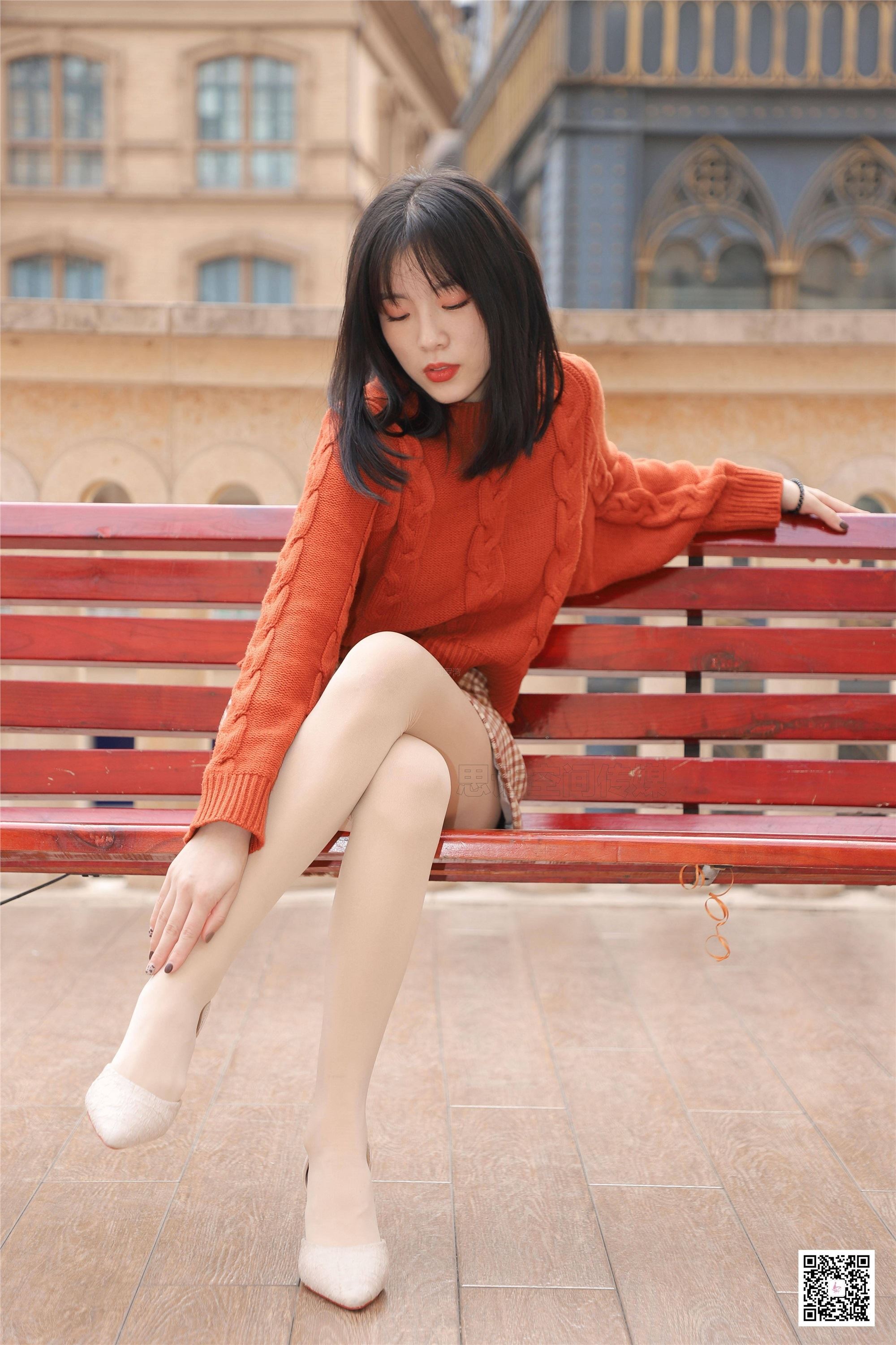 SiHua思话 SJ064 小狐狸仙女 风尖头浅口女鞋